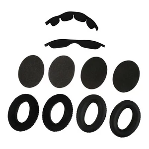Ersatz Ohrpolster Ohrpolster Kopfbügel passend für Sennheiser HD545 HD565 HD600 HD580 - Bild 1 von 17