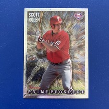 1995 Bowman Scott Rolen Silver Foil Rookie RC #271 Cardinals Phillies