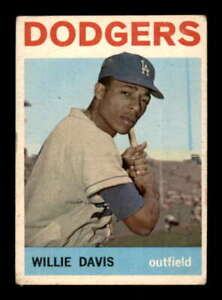 1964 Topps #68 Willie Davis GVG Dodgers 542654