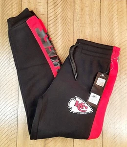Kansas City Chiefs Youth NFL Team Apparel Comfort Fit Joggers - Size M(10/12) - Picture 1 of 7
