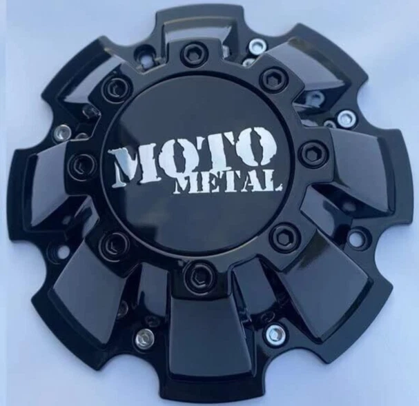 MOTO METAL 962 GLOSS BLACK M793BK01 CAP M-793 S809-10-13 WHEEL RIM CENTER CAP - Image 1 of 1