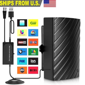 Antenna TV 5600 Miglia Digitale HDTV Amplificata 4K 1080P Impermeabile Esterno Interno - Foto 1 di 10