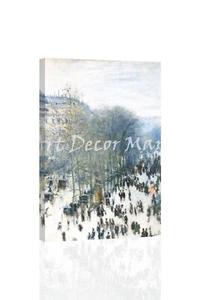 Boulevard Des Capucines-Monet - - CANVAS OR PRINT WALL ART - Picture 1 of 3