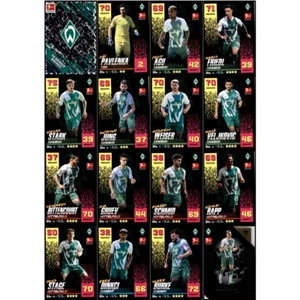 Topps Match Attax Bundesliga 2022/23 - paquete de equipos - SV Werder Bremen