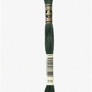 EcoStitch 6-Strand Cotton: Verdant Pistachio Green - Vibrant, Sustainable Embroi - Picture 1 of 7
