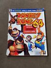 Donkey Kong 64 offizieller Nintendo Power Players Guide für N64 gedruckt 1999 mit Karte