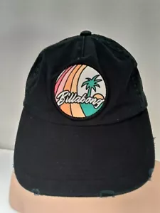 Billabong Distressed Surfer Patch Strap Back Ball Cap / Golf Hat - Picture 1 of 7
