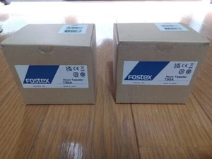 FOSTEX T90A Horn Super Tweeter High-End Ring Radiator Pair 5kHz-35kHz 8Ω New - Picture 1 of 3