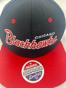 RARE Chicago Blackhawks NHL Zephyr Snapback Adjustable - Bild 1 von 5