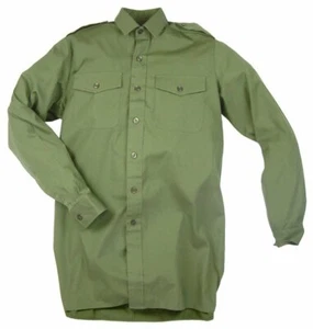 British Military Issue Brand New Olive Green General Service Long Sleeve Shirt - Picture 1 of 3