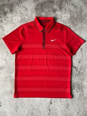 Nike Dri-Fit Roger Federer RF 2011 Abierto de Francia Polo Tenis Camisa Para Hombres Talla Grande Foto 1 de 4