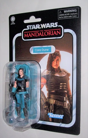 Star Wars 3.75 Vintage Collection CARA DUNE Mandalorian VC164 MOC C9 Gina Carano Cover