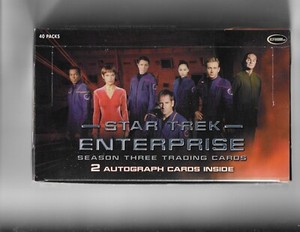 2004 Star Trek Enterprise Season Three 3 Open  Box 40 packs Rittenhouse