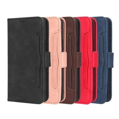 Card Slot Wallet Phone Case For Oneplus 11 13 12  Nord CE 4 3 5 N200 Doogee S86 - Image 1 of 4