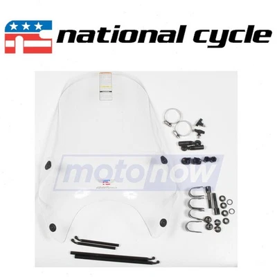 National Cycle Street Shield for 2015-2016 Kawasaki EN650 Vulcan S ABS - yi Foto 1 de 4