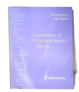 Personal Injury Case Report: Compilation of 9 Personal Injury Reports - Imagen 1 de 2