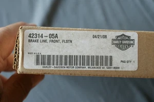 Genuine Harley Davidson Front Brake Line FLSTN 42314-05 - Picture 1 of 1