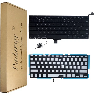 New Laptop Keyboard with Backlight Backlit for MacBook Pro 13-inch A1278 2008... - Image 1 of 4