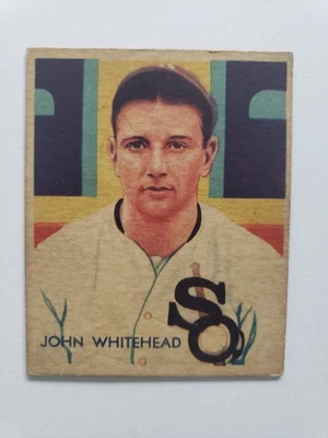 1934 Diamond Stars #51 John Whitehead - Low Grade Set Builder - Image 1 of 2