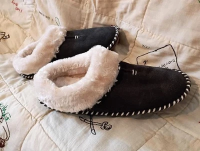 Mocasín/zapatilla gris Minne Tonka #409934 (talla 8) Foto 1 de 4