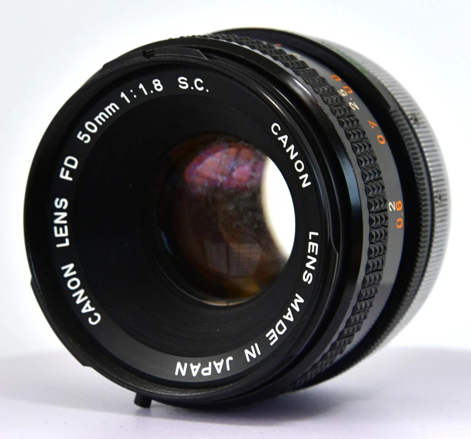 【PARA REPUESTOS】Lente Prime Estándar Canon FD 50mm F/1.8 SC S.C. MF de JAPÓN Foto 1 de 4