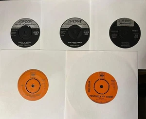 5 x 1960s IDEAL JUKEBOX 7" SINGLES - DYLAN - ORBISON - KELLER - TILLOTSON - EX - Foto 1 di 2