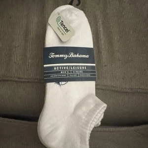 Tommy Bahama 3 Pack Lo Cut OSFM Socks - Picture 1 of 3