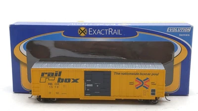 ExactRail EE-1602-2 HO Scale Railbox Evans 5277 Single Door Boxcar #1513 LN/Box - Image 1 of 3