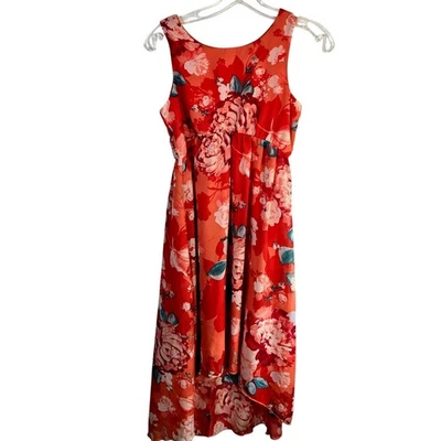Speechless девочек платье 16 оранжевый без рукавов цветочный мисс размер XL ребенка подростка - Изображение 1 из 4