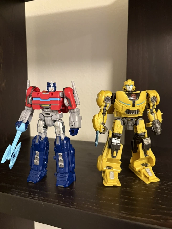Transformers One Lot Prime Changers Orion Pax & B-127/Bumblebee Loose & Complete - Image 1 of 4