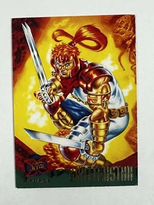 Carta collezionabile Fleer Ultra '95 Marvel X-Men - Shatterstar #117 - Foto 1 di 2