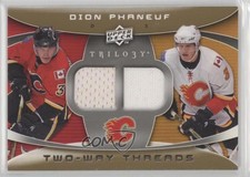 2008-09 Upper Deck Trilogy Two-Way Threads Dion Phaneuf #2W-DP