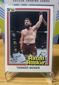 Tanner Boser Retro Rated Rookie 2021 Panini Instant UFC /1320 RR35