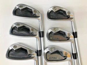 Epon AF-505 Iron 6 Clubs Set 5I - 9I,PW MCI 70 Flex S Men JPN RH Used - Picture 1 of 11