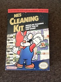 NES Cleaning Kit Nintendo Entertainment System Factory Sealed 1991 Mario Variant