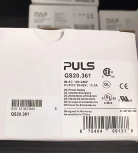 Puls QS20.361 Power Supply Output 36-42VDC In Box Brand Free Ship - Picture 1 of 3