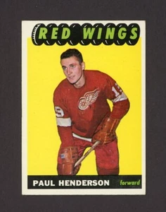 1965-66 Topps # 51 Paul Henderson 26552 - Imagen 1 de 2