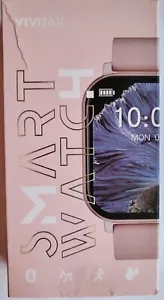 Vivitar Smart Watch 1.69” Touch Screen Waterproof SMRTW20-PINK - Picture 1 of 3