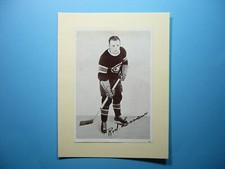1935/40 CROWN BRAND NHL HOCKEY PHOTO #117 ROD LORRAIN SHARP+ MONTREAL CANADIENS