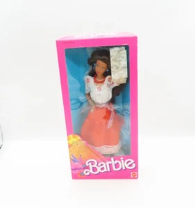 Mexican Barbie Dolls Of The World Collection 1988 Mattel 1917 NIB NRFB - Picture 1 of 10