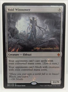 MTG Void Winnower Prerelease Cards Battle for Zendikar Foil Mythic NM - Picture 1 of 1