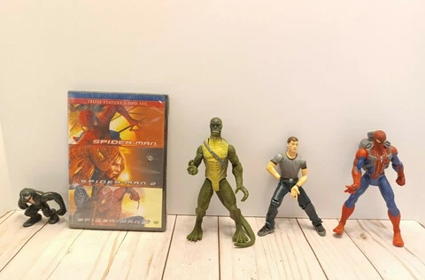 Marvel Lizard & Spider-Man Figure Reptile Blast Spiderman Movie Tobey Maguire Cover