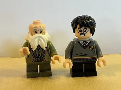 Set of 2 Harry Potter Lego Minifigures from Set #76385 in excellent condition. - Image 1 of 2