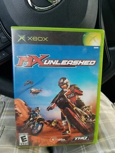 MX UNLEASHED Xbox Game Complete FREE Same Day Shipping - Picture 1 of 3