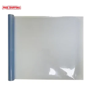 Gloss Transparent Light Black Smoke PVC Film Tint 30X60Cm Headlight Taillight Wr - Picture 1 of 24