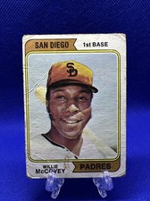Willie McCovey 1974 Topps - San Diego Padres #250 - Fast Shipping