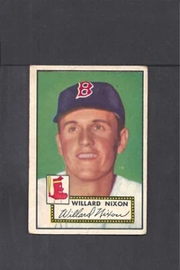 1952 Topps #269 Willard Nixon-1--BV $80--Red Sox--sin pliegues--en muy buena condición/excelente - Imagen 1 de 2