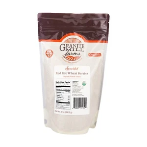 Sprouted Organic Red Fife Wheat Berries, 30 oz - Picture 1 of 6