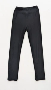 LuLaRoe Girls Leggings Size L/XL Black Stretch Ankle - Picture 1 of 17