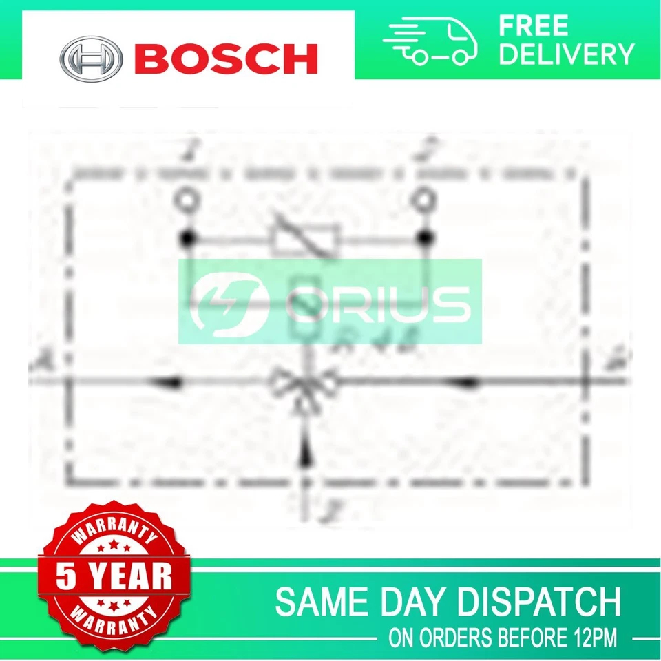 Fits F-Pace XF XE Range Rover Velar Sport Bosch Coolant Control Valve - Image 1 of 4